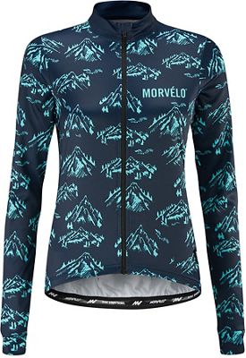Morvelo Women's Cols Thermoactive LS Jersey - Marine - XXL