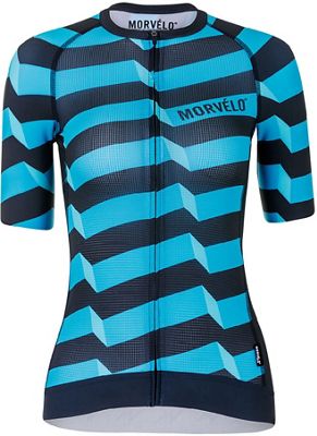 Morvelo Women's Madrid NTH Series SS Jersey - Bleu-Black