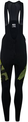 Morvelo Blaze Stormshield Bib Tights - Noir/Fluro Yellow - XS