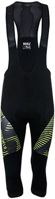 Morvelo Blaze Stormshield Bib Knickers - Noir/Fluro Yellow - XS
