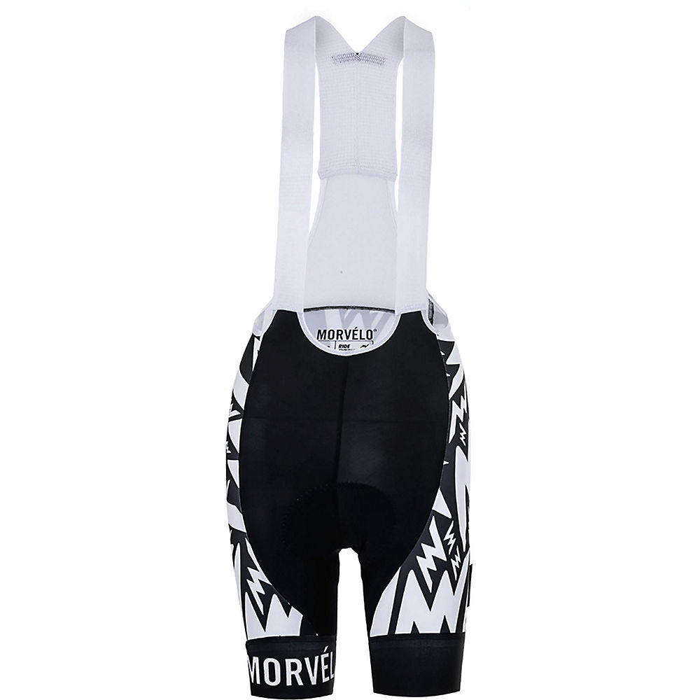 Morvelo Women's Unity Evo Standard Bib Shorts - Noir - blanc - XL