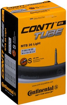 Continental MTB 26 Light Tube - 42mm Valve