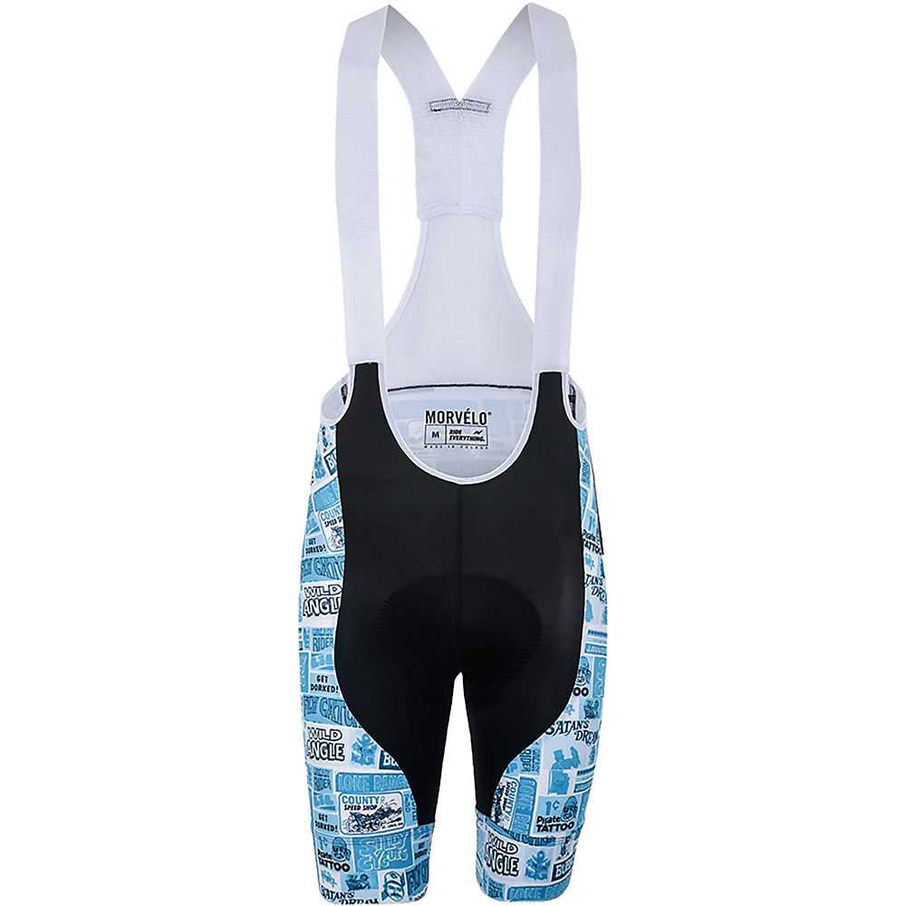 Morvelo Fink Standard Bib Shorts - Noir/Bleu - XS