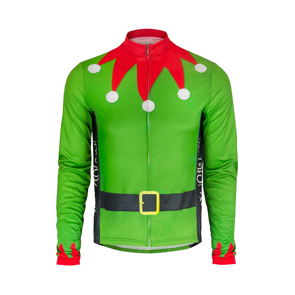 Primal Elf Jersey - Green-Red - XXL