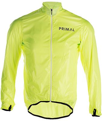 Primal Hi Viz Rain Jacket  - Jaune fluo - S, Jaune fluo