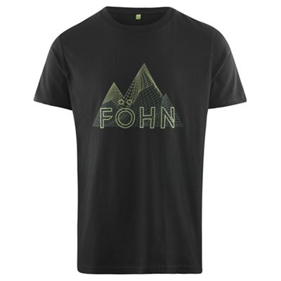 Maglietta Föhn Gridded Forest - nero - verde, nero - verde