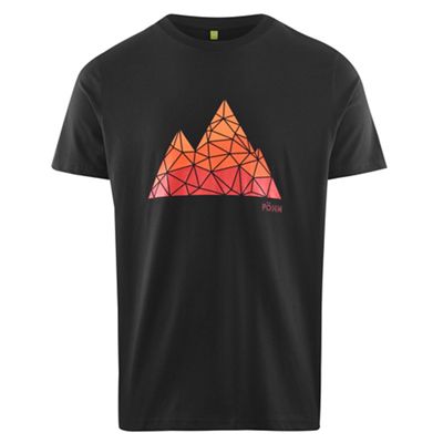 Maglietta Föhn Geo Volcano - Nero/Rosso, Nero/Rosso