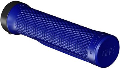 OneUp Components Lock-On Grips - Bleu - 136mm, Bleu