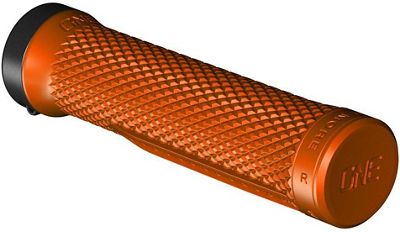 OneUp Components Lock-On Grips - Orange - 136mm, Orange