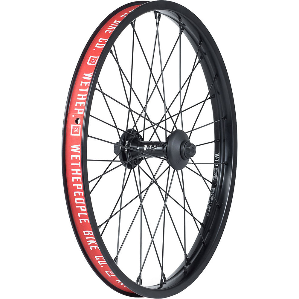 WeThePeople Supreme Front Wheel - Noir - 36h, Noir