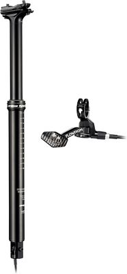 FSA Flowtron Dropper Seat Post - Black - 30.9mm, Black