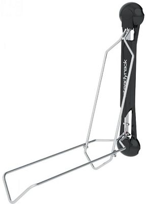 Steadyrack MTB Wall Mounted Bike Rack - Black - Silver - Fits 20 - 29, Black - Silver