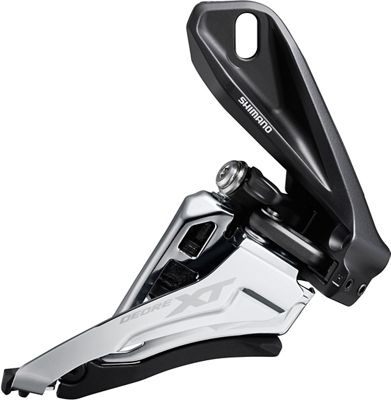 Shimano XT M8100 2x12 Speed MTB Front Derailleur - Black 2 - Direct Mount}, Black 2