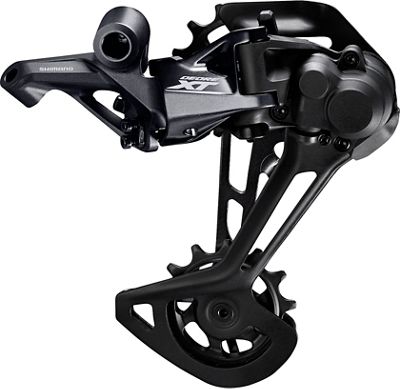 Shimano XT M8100 12 Speed Rear Derailleur - Black - Long Cage}, Black