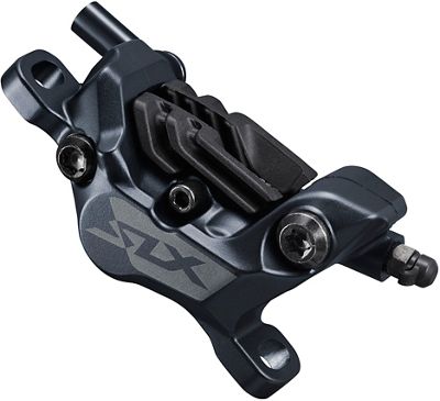 Shimano SLX M7120 MTB Disc Brake Caliper - Black - Post Mount}, Black