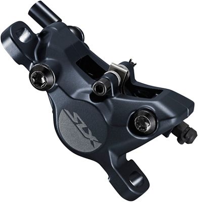 Shimano SLX M7100 MTB Disc Brake Caliper - Black - Post Mount, Black