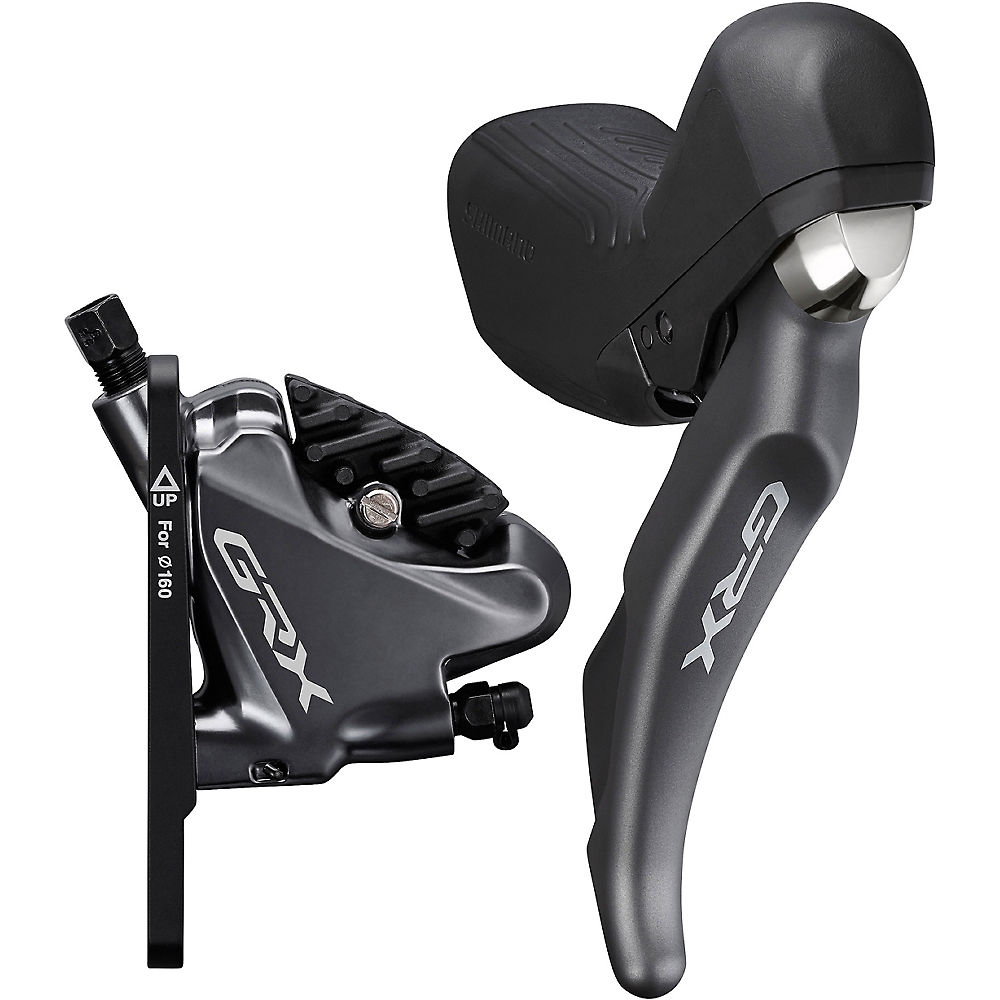 Shimano GRX 810 2x11 Speed Disc Brake - Noir - Right Front Flat Mount, Noir