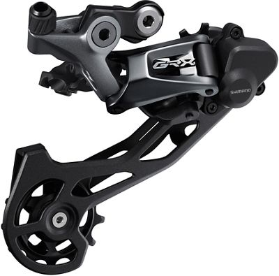 Shimano GRX 810 2 x 11 Speed Rear Derailleur - Black - Medium Cage}, Black