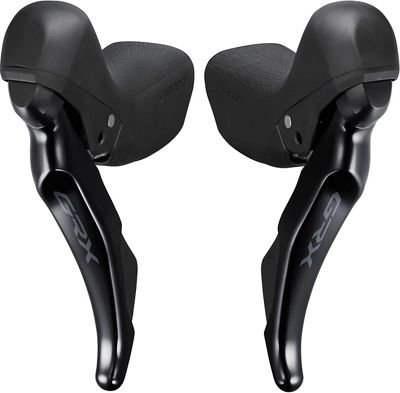 Shimano GRX 400 2x10 Speed Gravel Gear Shifters - Black - Pair, Black