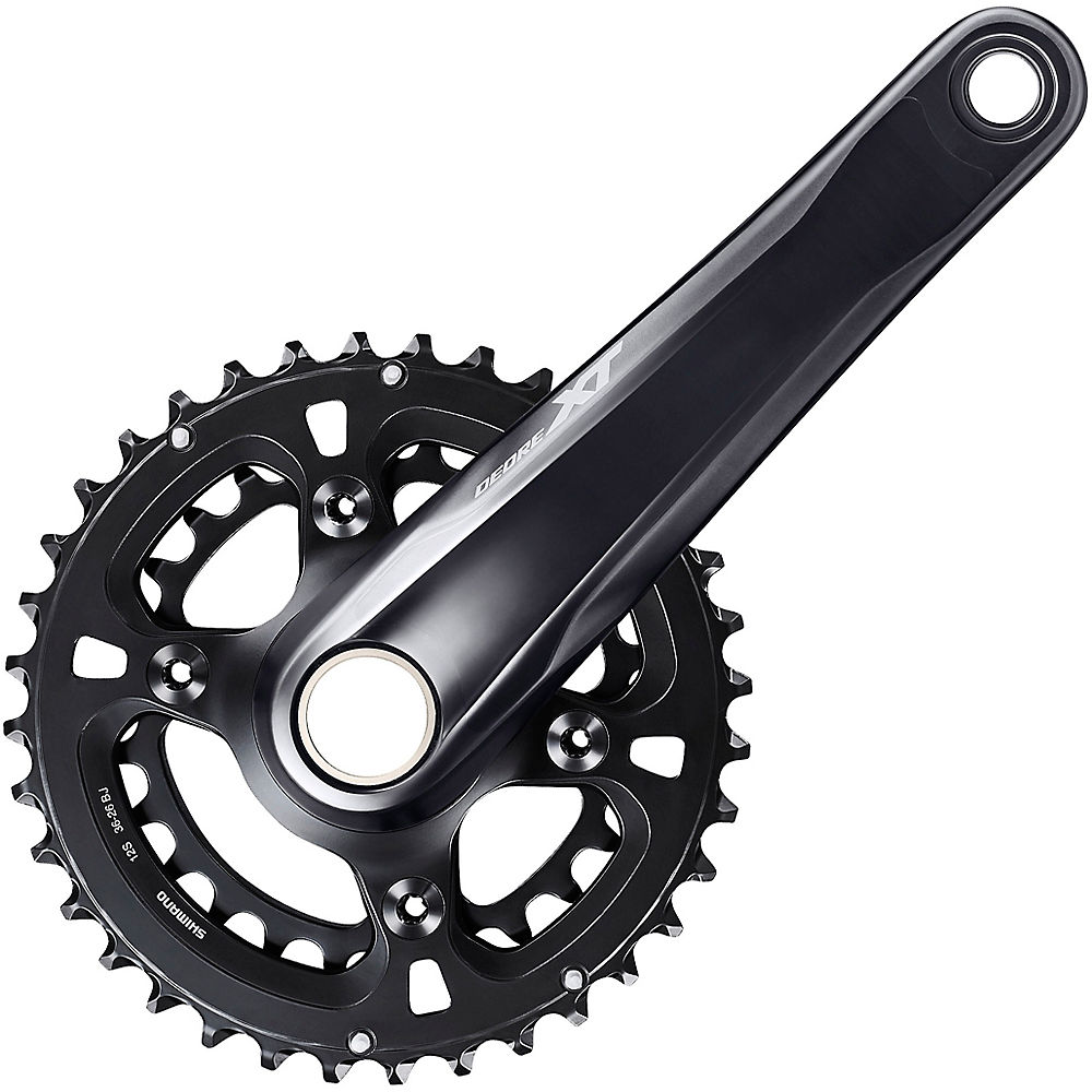 Shimano XT M8100 12sp MTB Chainset - Noir - 36.26t, Noir