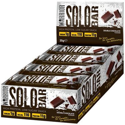 Warrior SOLO Protein Bars 2019 - 35g x 12 bars