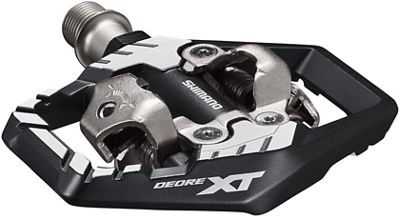 Shimano XT M8120 Mountain Bike SPD Pedals - Black, Black