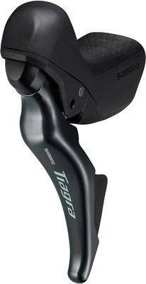 Shimano Tiagra 4725 2x10 Short Reach Shifter - Black - Left Hand}, Black