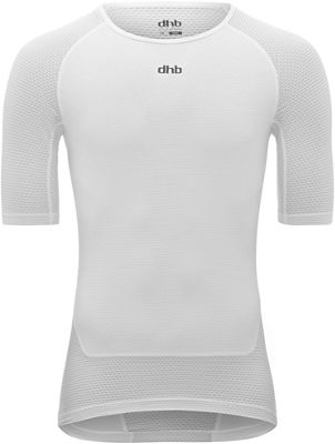 Maillot de corps dhb Aeron Equinox (manches courtes)  - Blanc, Blanc