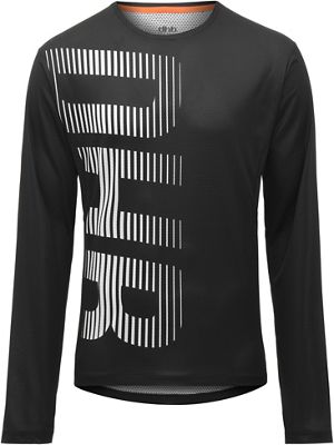 dhb mtb long sleeve trail thermal zip jersey