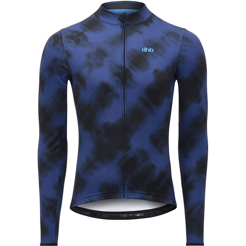 Maillot dhb Blok Indigo (manches longues) - Noir/Bleu marine, Noir/Bleu marine