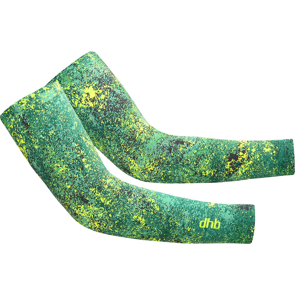 Manchettes dhb Blok Moss - Vert/Multi, Vert/Multi