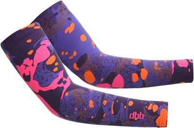 dhb Blok Women's Arm Warmer - River - Rose/Orange