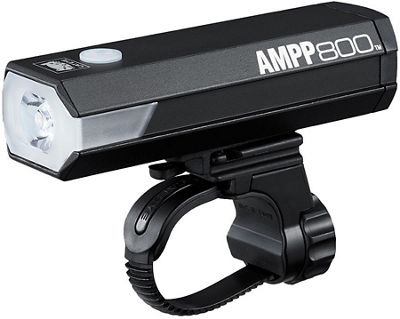 Cateye AMPP 800 Front Bike Light - Black, Black