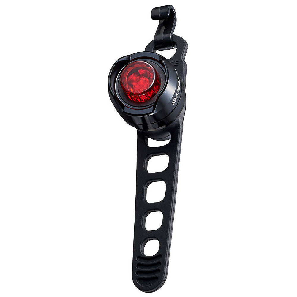 Cateye Orb Rechargeable Rear Light - Black - Noir poli