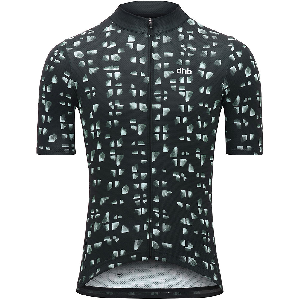Maillot dhb Blok Slate (manches courtes) - Noir-Gris - XS, Noir-Gris