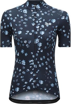 dhb Blok Women's Short Sleeve Jersey - Slate - Noir/Bleu - UK 10