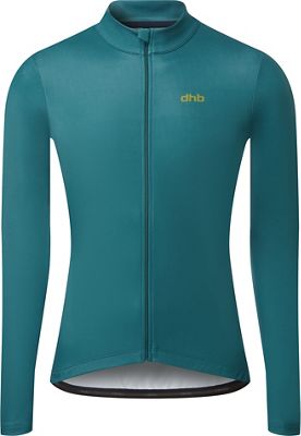 dhb Classic Long Sleeve Jersey - Plain - Ink Blue - S}, Ink Blue