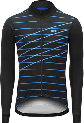 Veste dhb Classic Softshell Roubaix Laser - Noir/Bleu