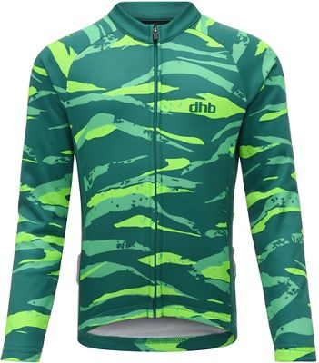 Maillot Enfant dhb Forest (manches longues) - Vert - 6-7 Years
