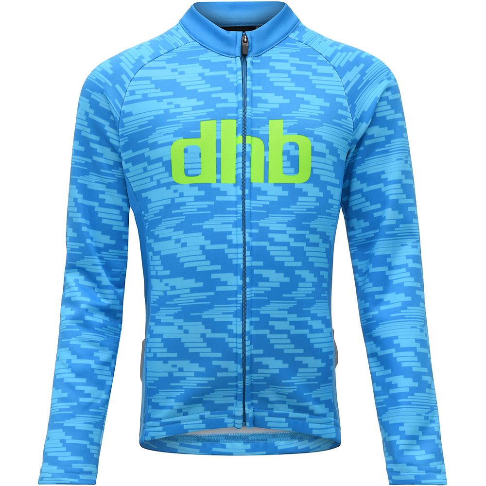 Maillot Enfant dhb Water (manches longues) - Bleu - 8-9 Years