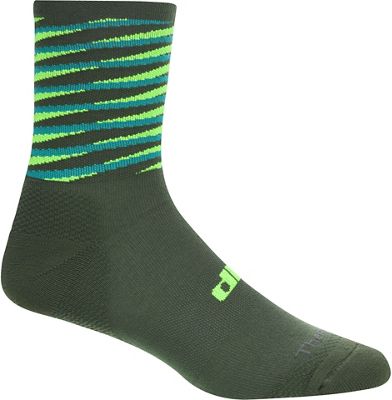 dhb Classic Thermal Sock - Laser - Vert/Vert