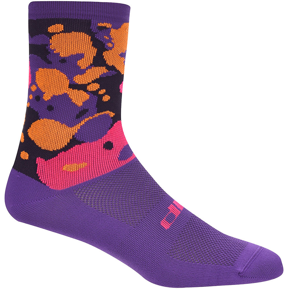 dhb Blok Sock -River - Violet/Rose, Violet/Rose