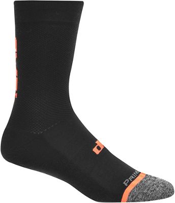 dhb Aeron Lab Winter Sock - Black-Orange - S/M}, Black-Orange