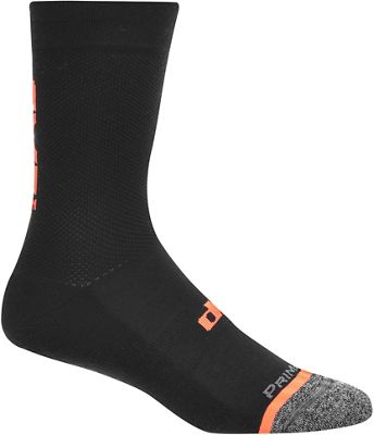 Chaussettes dhb Aeron Lab (hiver) - Noir-Orange - L/XL, Noir-Orange