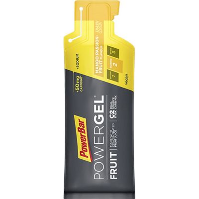 PowerBar PowerGel Fruit with Caffeine - 24x41g