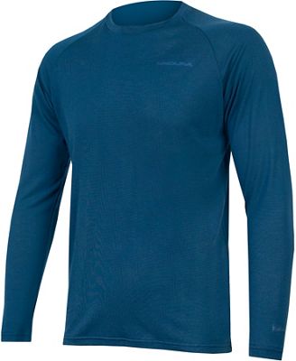 Endura BaaBaa Blend L-S Baselayer - Blueberry - L}, Blueberry