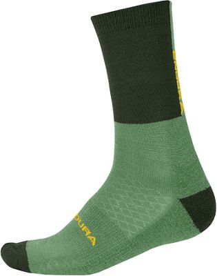 Endura BaaBaa Merino Winter Sock II AW19 - Bottle Green - S/M}, Bottle Green