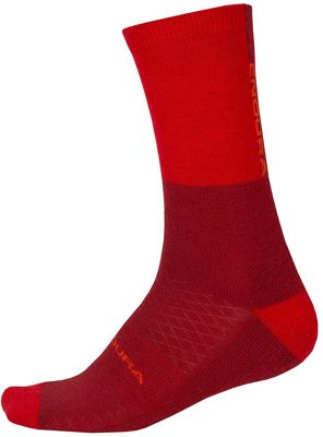 Calzini invernali Endura BaaBaa Merino II  - Rust Red} - S/M}, Rust Red}