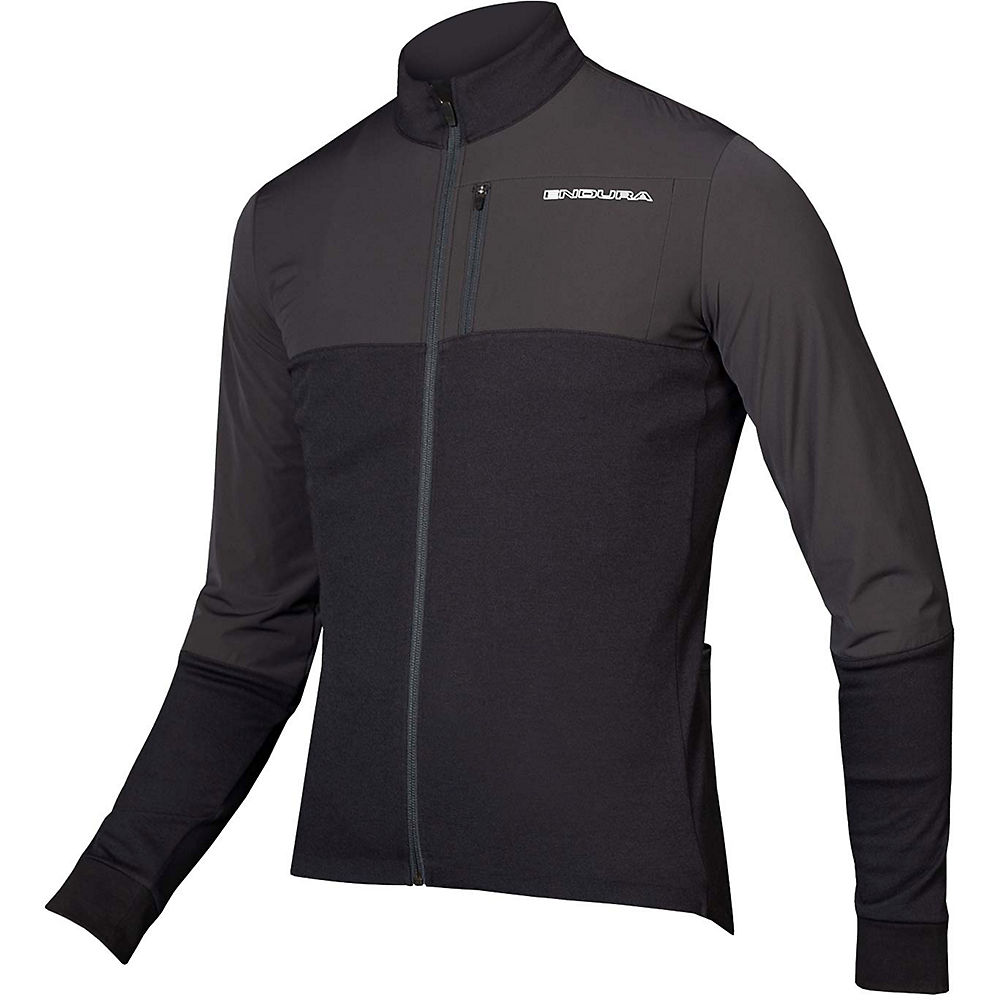 Endura MTR Adventure L-S Jersey - Anthracite - XL