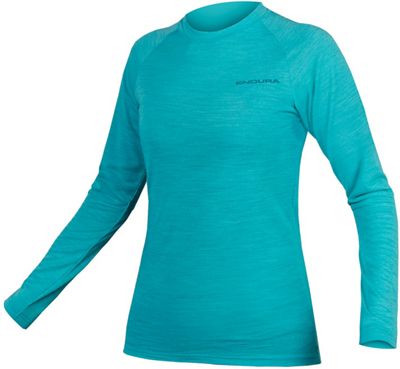 Endura Women's Baa Baa Blend L-S Baselayer - Bleu pacifique - XL